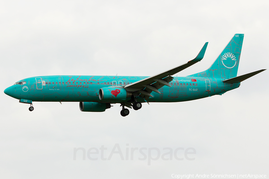 SunExpress Boeing 737-8HX (TC-SUZ) | Photo 28335