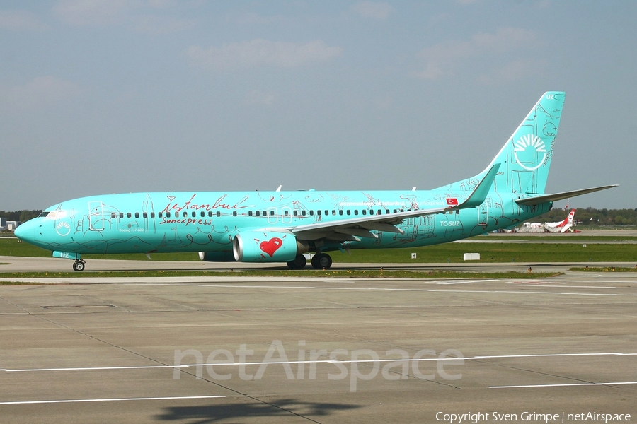 SunExpress Boeing 737-8HX (TC-SUZ) | Photo 35899