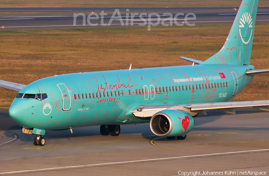 SunExpress Boeing 737-8HX (TC-SUZ) | Photo 139707