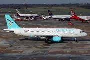 Turkuaz Airlines Airbus A320-232 (TC-TCD) at  Hamburg - Fuhlsbuettel (Helmut Schmidt), Germany