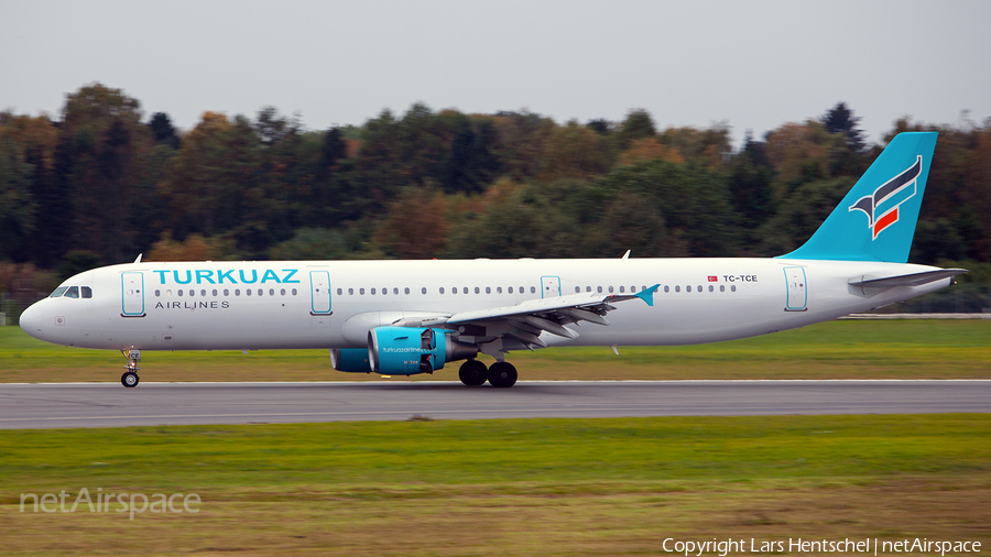 Turkuaz Airlines Airbus A321-211 (TC-TCE) | Photo 423539