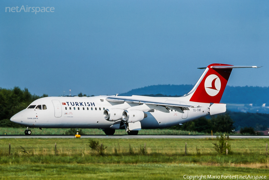Turkish Airlines BAe Systems BAe-146-RJ100 (TC-THF) | Photo 265857