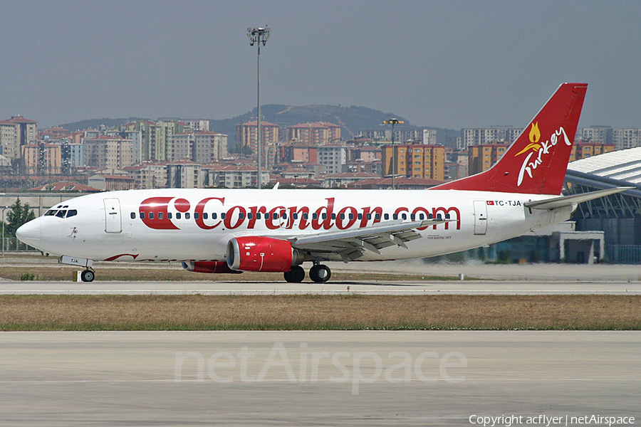 Corendon Airlines Boeing 737-3Q8 (TC-TJA) | Photo 162491