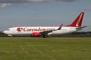 Corendon Airlines Boeing 737-86J (TC-TJG) at  Amsterdam - Schiphol, Netherlands