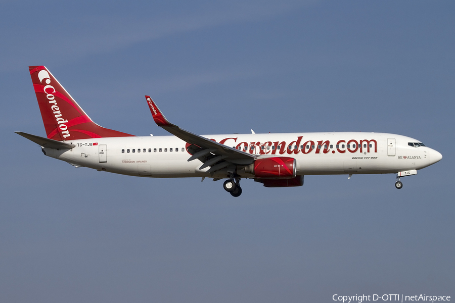 Corendon Airlines Boeing 737-86J (TC-TJG) | Photo 404381