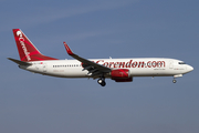 Corendon Airlines Boeing 737-86J (TC-TJG) at  Amsterdam - Schiphol, Netherlands