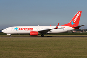 Corendon Airlines Boeing 737-86J (TC-TJG) at  Amsterdam - Schiphol, Netherlands