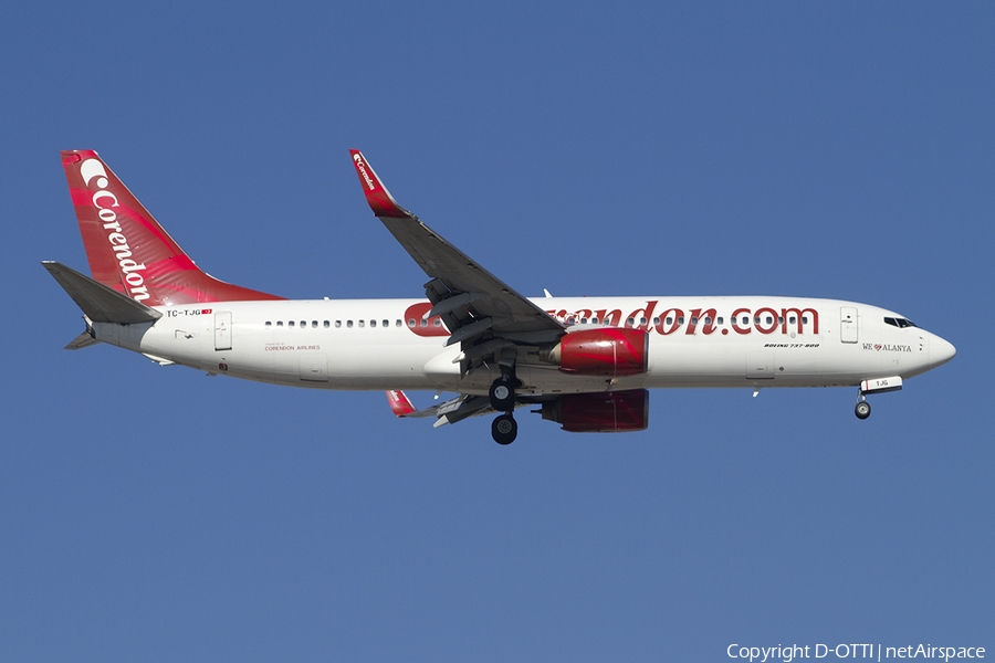 Corendon Airlines Boeing 737-86J (TC-TJG) | Photo 390800