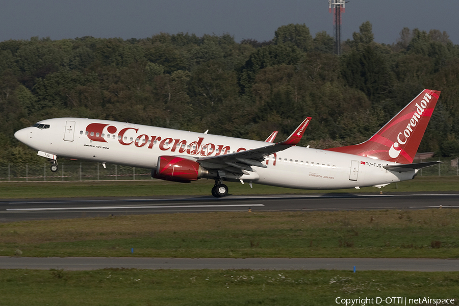 Corendon Airlines Boeing 737-86J (TC-TJG) | Photo 321769