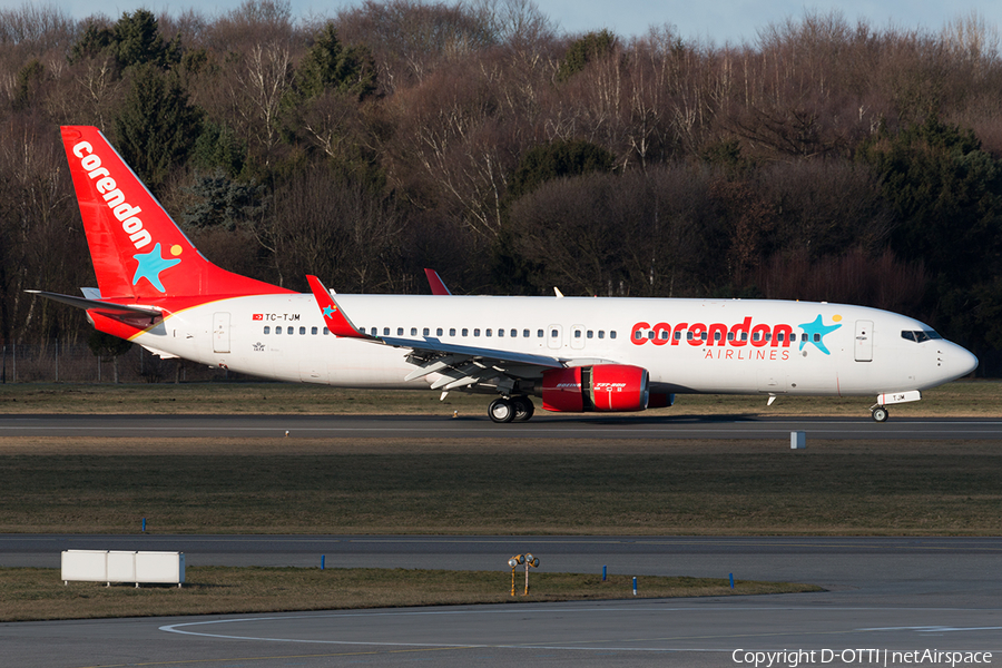 Corendon Airlines Boeing 737-8Q8 (TC-TJM) | Photo 137811