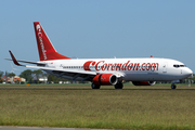 Corendon Airlines Boeing 737-86N (TC-TJO) at  Amsterdam - Schiphol, Netherlands