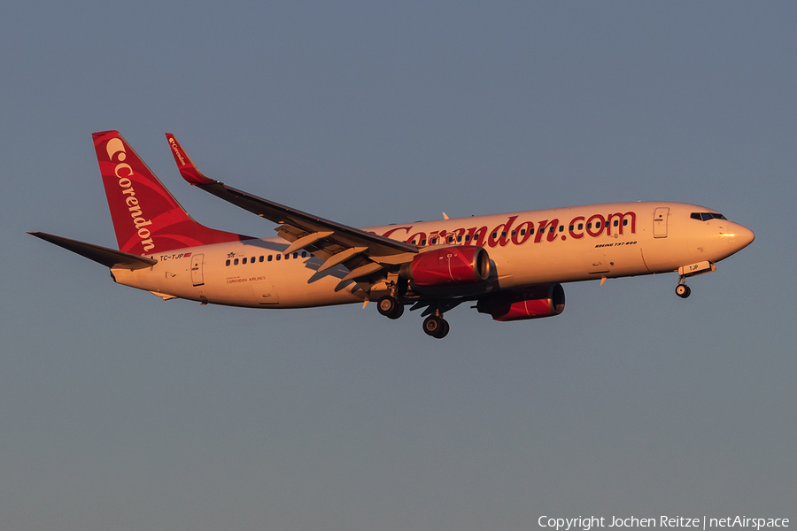 Corendon Airlines Boeing 737-8BK (TC-TJP) | Photo 281074