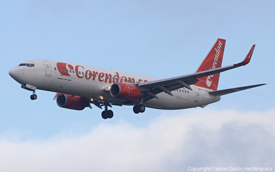 Corendon Airlines Boeing 737-8BK (TC-TJP) | Photo 355455