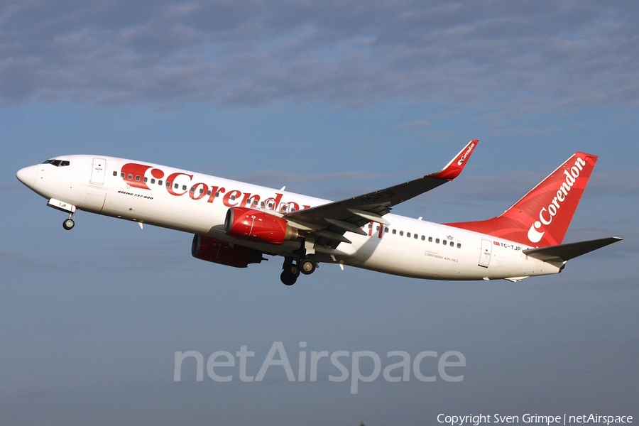 Corendon Airlines Boeing 737-8BK (TC-TJP) | Photo 357091