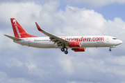Corendon Airlines Boeing 737-8BK (TC-TJP) at  Hamburg - Fuhlsbuettel (Helmut Schmidt), Germany
