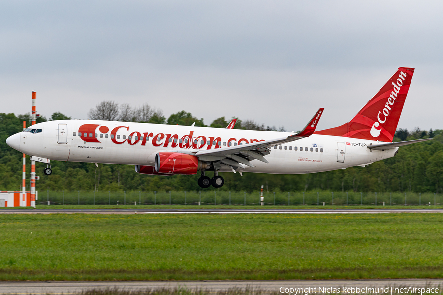 Corendon Airlines Boeing 737-8BK (TC-TJP) | Photo 447668