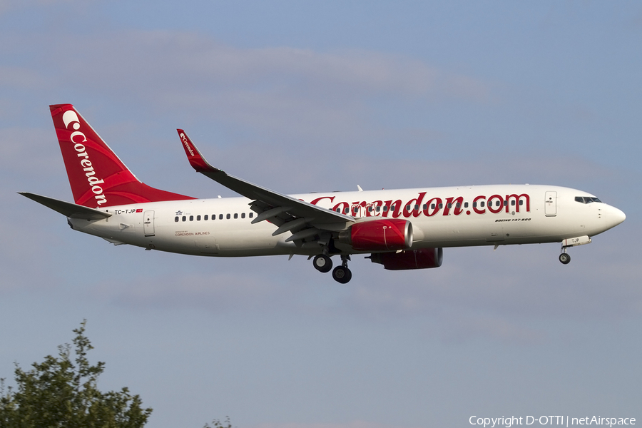 Corendon Airlines Boeing 737-8BK (TC-TJP) | Photo 450523