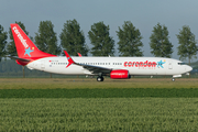 Corendon Airlines Boeing 737-81B (TC-TJS) at  Amsterdam - Schiphol, Netherlands