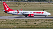 Corendon Airlines Boeing 737-81B (TC-TJS) at  Dusseldorf - International, Germany