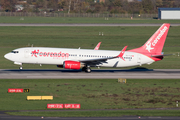 Corendon Airlines Boeing 737-81B (TC-TJS) at  Dusseldorf - International, Germany