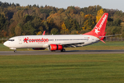 Corendon Airlines Boeing 737-81B (TC-TJS) at  Hamburg - Fuhlsbuettel (Helmut Schmidt), Germany