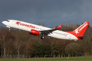 Corendon Airlines Boeing 737-8HC (TC-TJT) at  Hamburg - Fuhlsbuettel (Helmut Schmidt), Germany