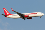 Corendon Airlines Boeing 737-8HX (TC-TJU) at  Antalya, Turkey