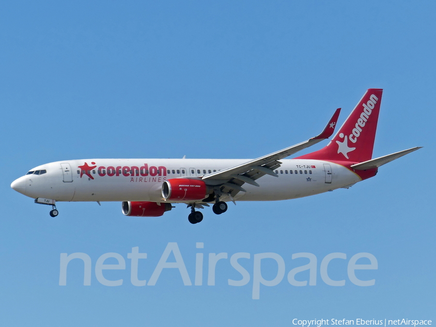 Corendon Airlines Boeing 737-8HX (TC-TJU) | Photo 516675