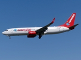 Corendon Airlines Boeing 737-8HX (TC-TJU) at  Hamburg - Fuhlsbuettel (Helmut Schmidt), Germany