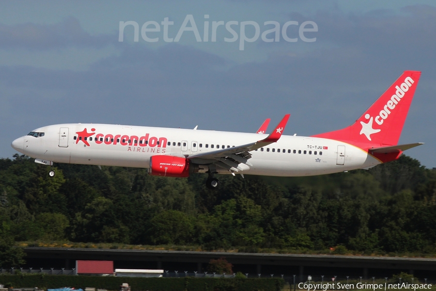 Corendon Airlines Boeing 737-8HX (TC-TJU) | Photo 513265