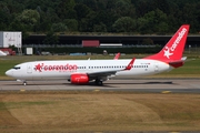 Corendon Airlines Boeing 737-8HX (TC-TJU) at  Hamburg - Fuhlsbuettel (Helmut Schmidt), Germany