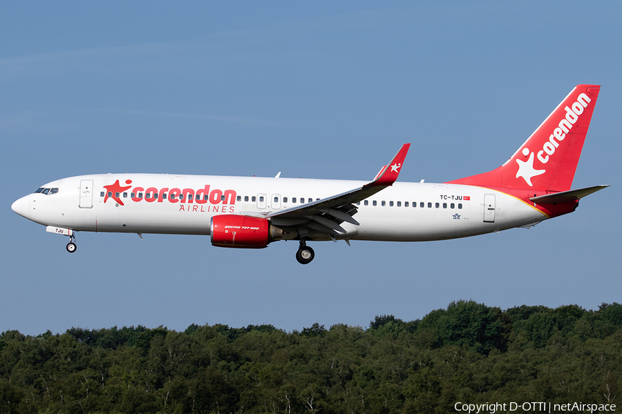 Corendon Airlines Boeing 737-8HX (TC-TJU) | Photo 518773