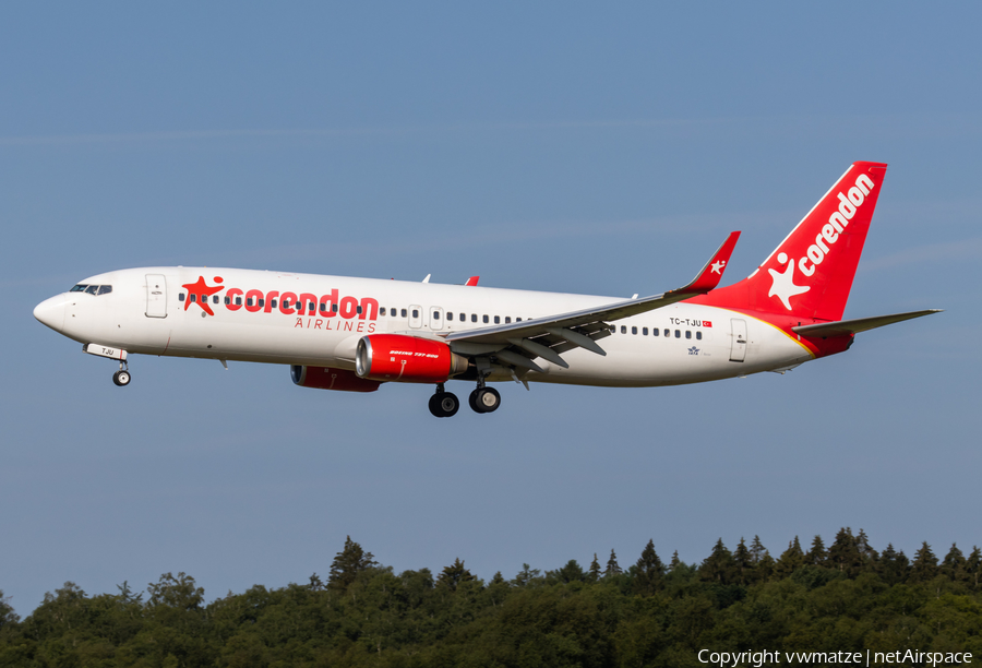 Corendon Airlines Boeing 737-8HX (TC-TJU) | Photo 518873