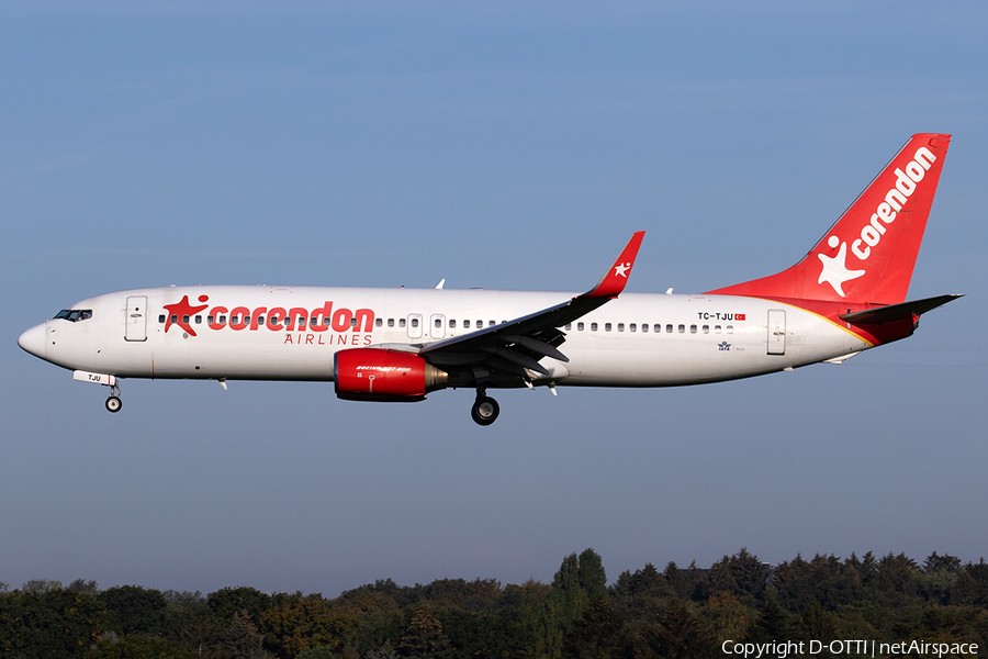 Corendon Airlines Boeing 737-8HX (TC-TJU) | Photo 530280