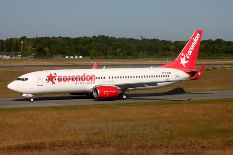 Corendon Airlines Boeing 737-8HX (TC-TJU) at  Hamburg - Fuhlsbuettel (Helmut Schmidt), Germany
