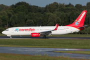 Corendon Airlines Boeing 737-8HX (TC-TJU) at  Hamburg - Fuhlsbuettel (Helmut Schmidt), Germany