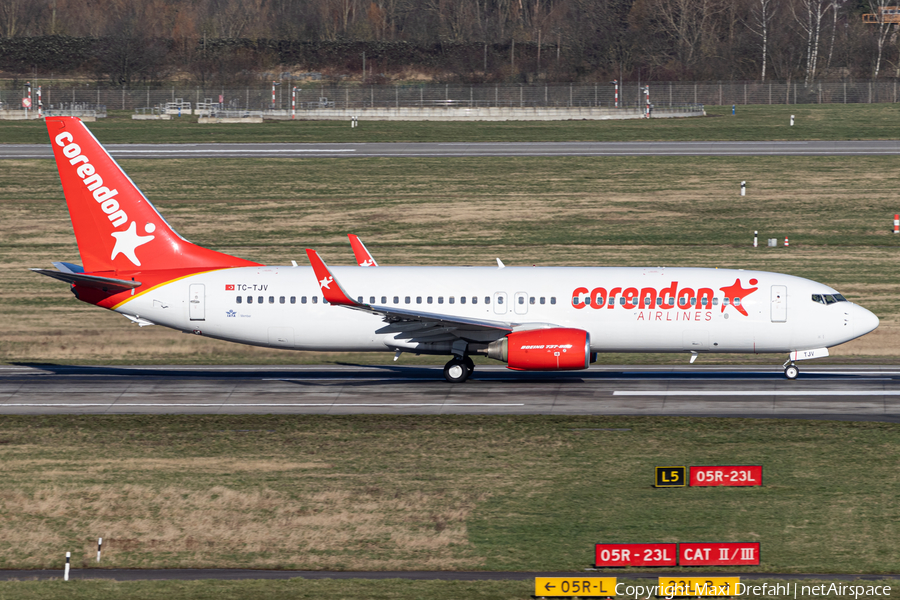 Corendon Airlines Boeing 737-86J (TC-TJV) | Photo 497212