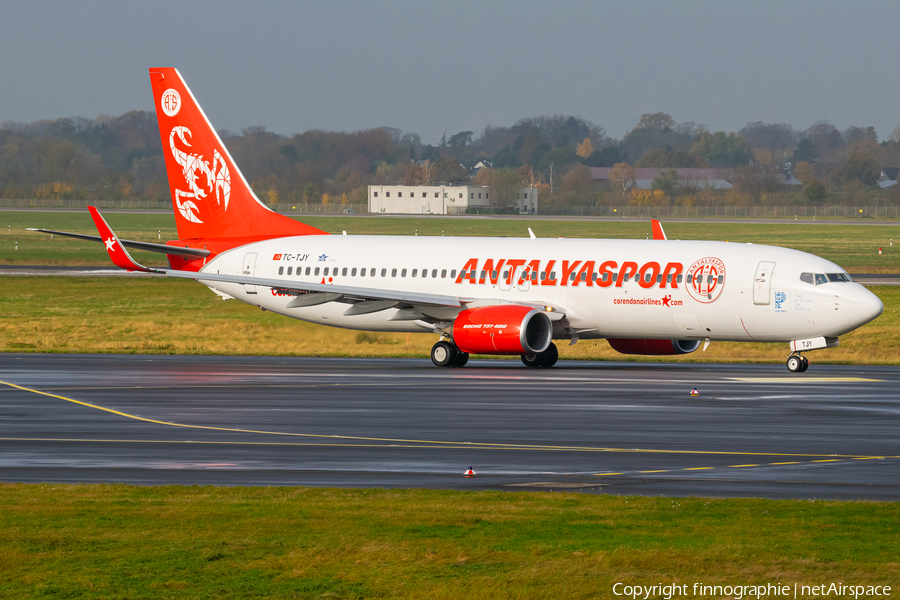 Corendon Airlines Boeing 737-8AS (TC-TJY) | Photo 479580