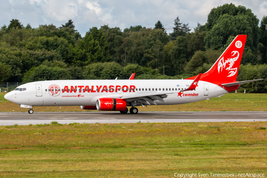 Corendon Airlines Boeing 737-8AS (TC-TJY) | Photo 464000