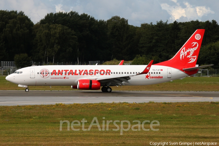 Corendon Airlines Boeing 737-8AS (TC-TJY) | Photo 464134