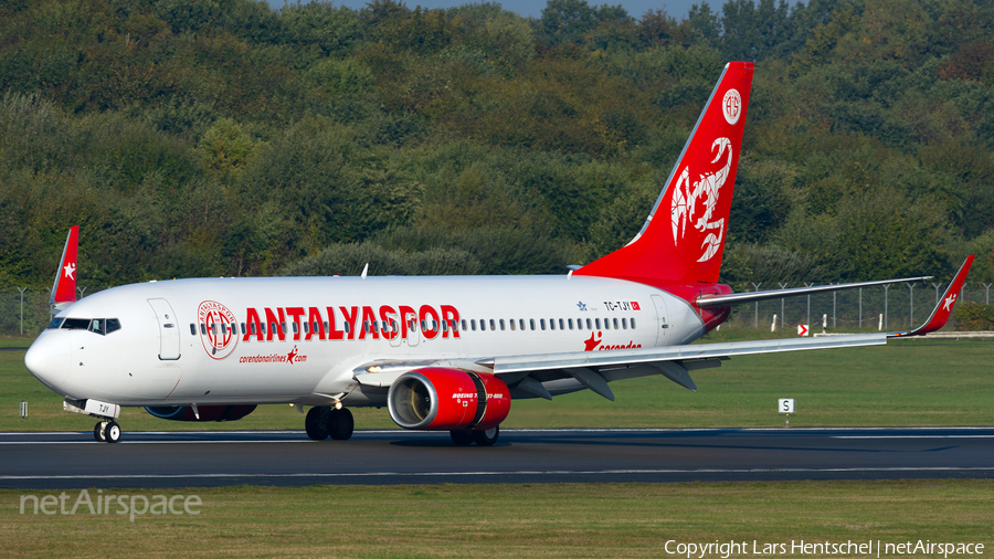 Corendon Airlines Boeing 737-8AS (TC-TJY) | Photo 528798