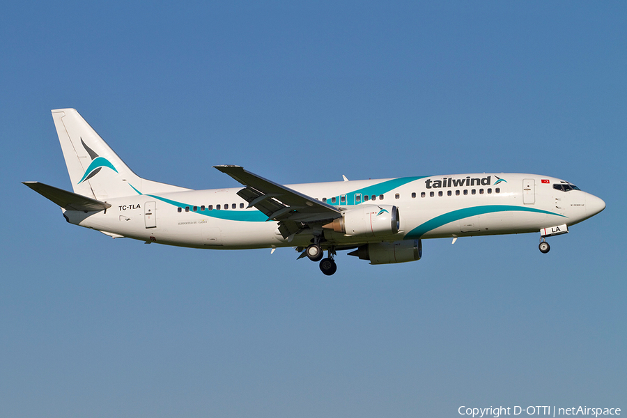 Tailwind Airlines Boeing 737-4Q8 (TC-TLA) | Photo 358333