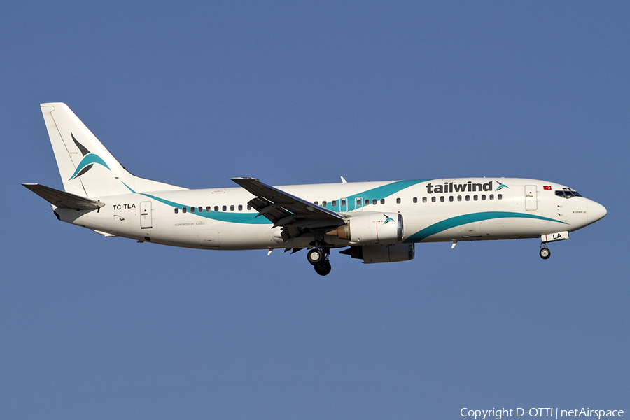 Tailwind Airlines Boeing 737-4Q8 (TC-TLA) | Photo 391039