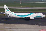 Tailwind Airlines Boeing 737-4Q8 (TC-TLA) at  Dusseldorf - International, Germany