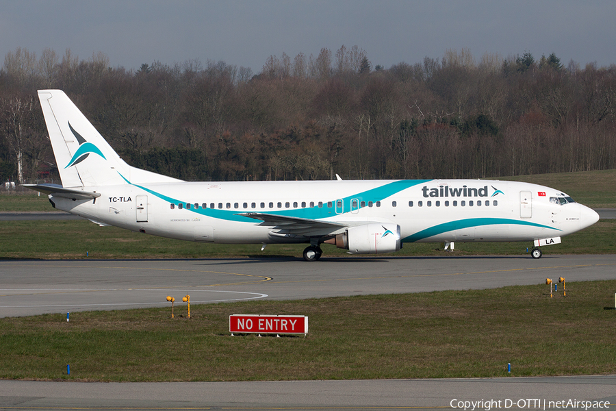 Tailwind Airlines Boeing 737-4Q8 (TC-TLA) | Photo 486848