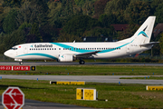 Tailwind Airlines Boeing 737-4Q8 (TC-TLA) at  Hamburg - Fuhlsbuettel (Helmut Schmidt), Germany