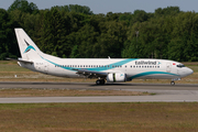 Tailwind Airlines Boeing 737-4Q8 (TC-TLA) at  Hamburg - Fuhlsbuettel (Helmut Schmidt), Germany