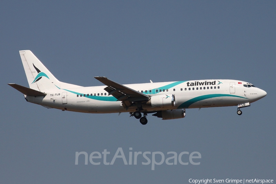 Tailwind Airlines Boeing 737-4Q8 (TC-TLB) | Photo 83109
