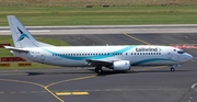Tailwind Airlines Boeing 737-4Q8 (TC-TLB) at  Dusseldorf - International, Germany