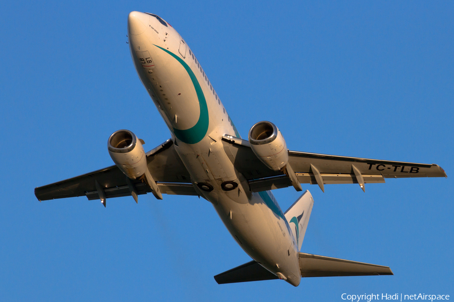 Tailwind Airlines Boeing 737-4Q8 (TC-TLB) | Photo 76610